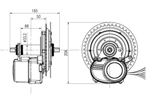 Electric Bike controller 45A