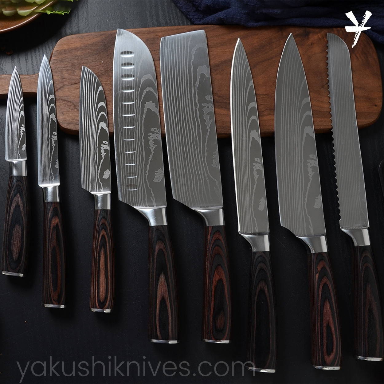 Yakushi™ Knife Set Alias (2) Yakushi Knives™ YK