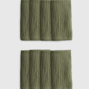 Organic Airy Gauze Napkins (Set of 8)