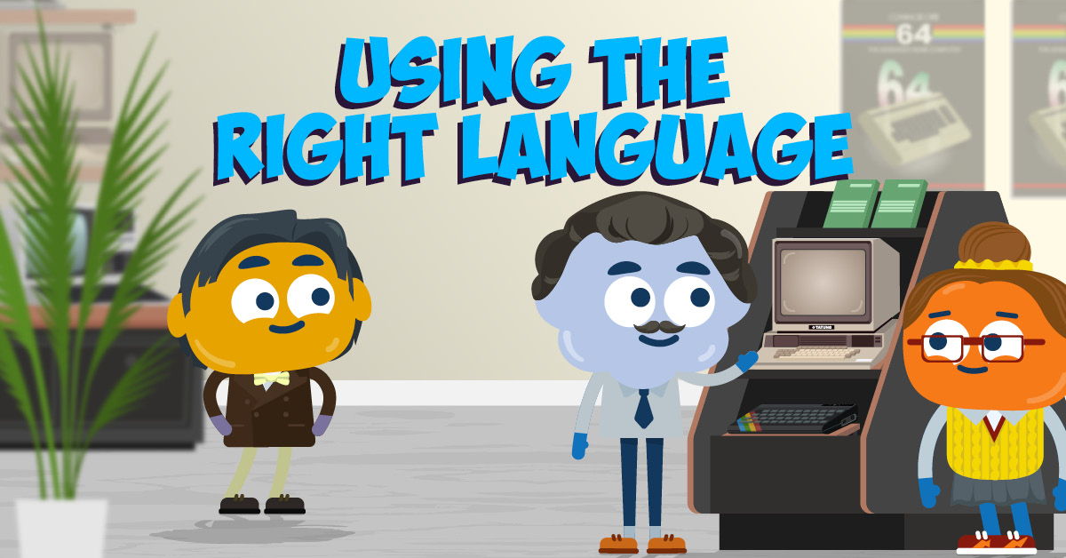 Using the Right Language image