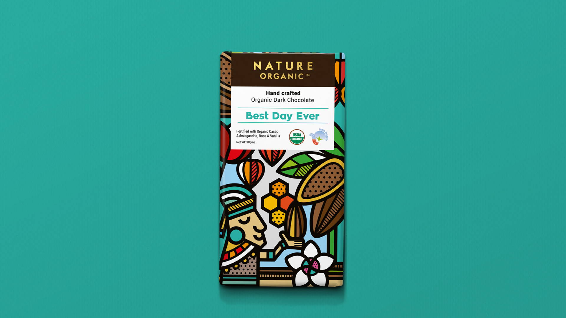 Featured image for Nature Organic Chocolate Has a Design That Pops Off The Wrapper