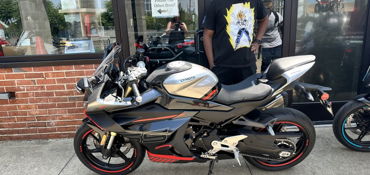 2023 CFMOTO 450SS motorcycle for rent near Murfreesboro, TN