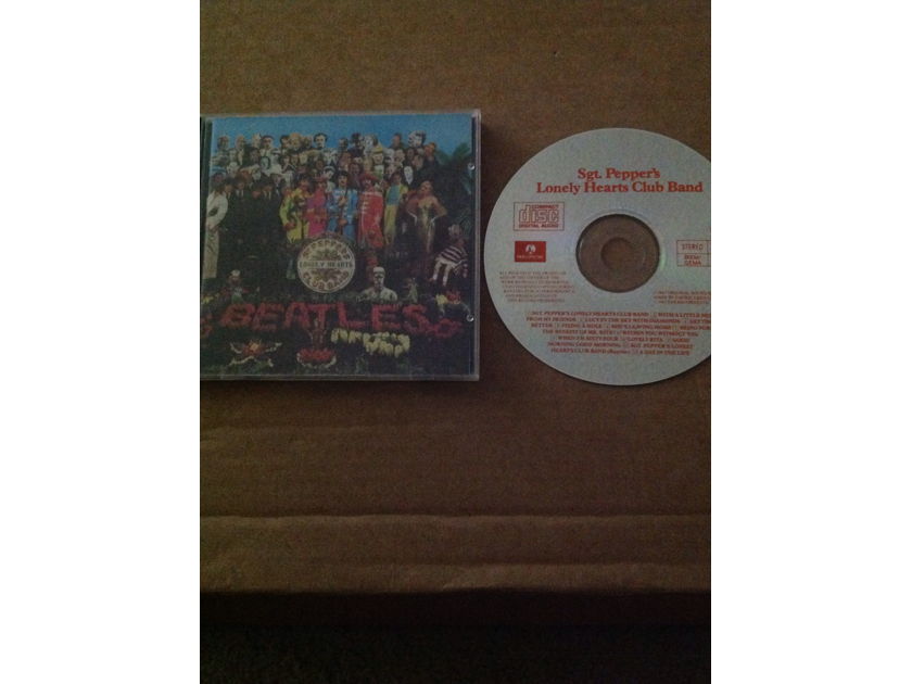 The Beatles - Sgt.Peppers's Lonely Hearts Club Band Parlophone Records West Germany Compact Disc