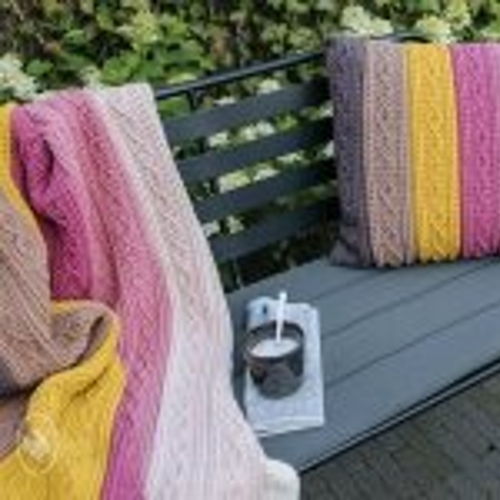 Gratis Haakpatroon voor 'Kabelkussen Zomer' PDF