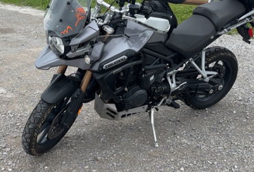 2015 TRIUMPH TIGER 1200 RALLY EXPLORER motorcycle for rent near Cincinnati, OH