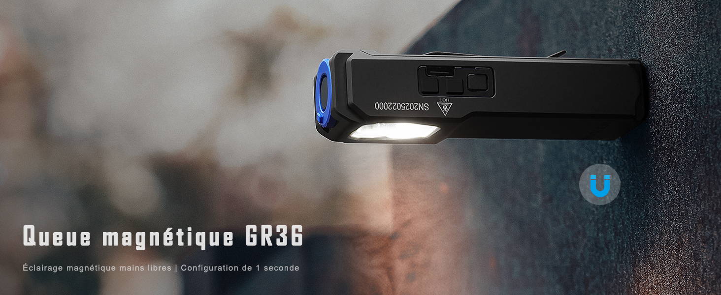 IMALENT LD35 Lampe de poche rechargeable EDC