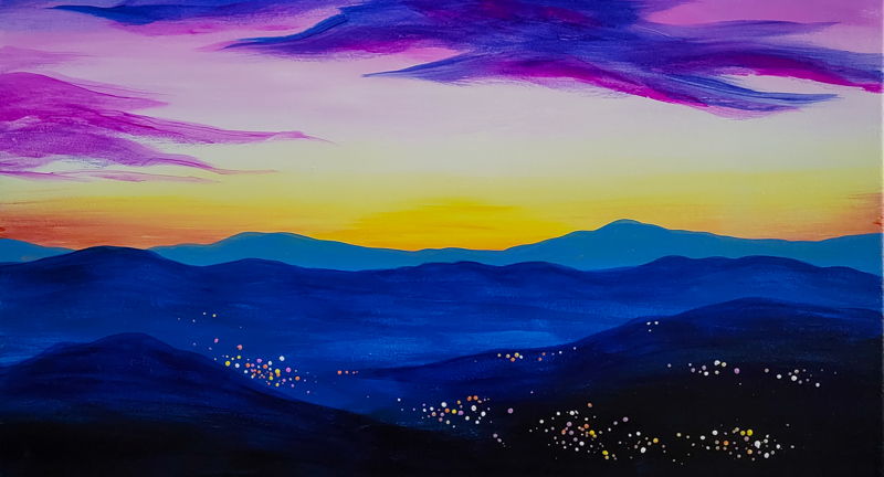 Paint + Sip: "Sunset Over C'ville" at Starr Hill Downtown