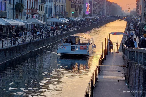 Weekend cruise on the Navigli with Brunch on the Pier