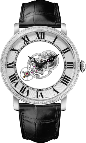 Rotonde de Cartier Astromystérieux Platinum / Baguette