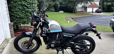 2023 ROYAL ENFIELD SCRAM 411 motorcycle for rent near Sugar Hill, GA
