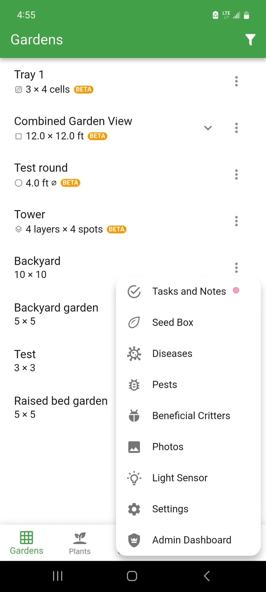 Open Tasks and Notes