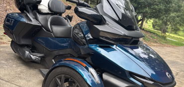 2021 CAN-AM SPYDER RT motorcycle for rent near Concord, NC