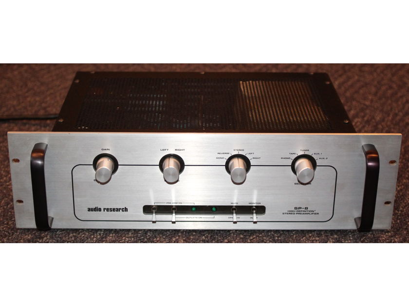 Audio Research SP-8 Tube Preamplifier with phono